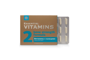 Витамины с кальцием Essential Vitamins