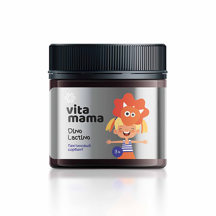 Пектиновый сорбент Vitamama Dino Lactino