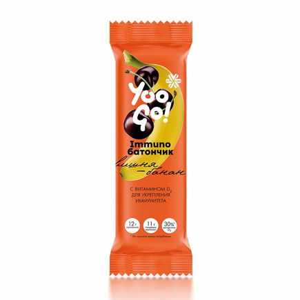 Immuno-батончик (вишня-банан) - Yoo Gо