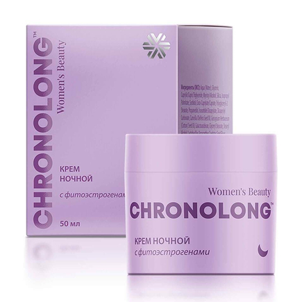 Крем ночной c фитоэстрогенами Chronolong