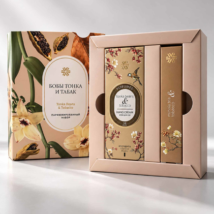 Tonka Beans & Tobacco (Бобы тонка и табак), парфюмированный набор